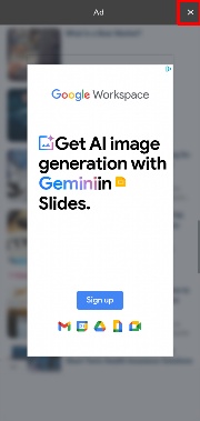 Detected image
