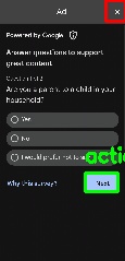 Detected image