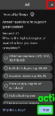 Detected image