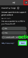 Detected image