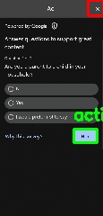 Detected image