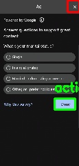Detected image