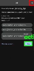 Detected image