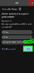 Detected image