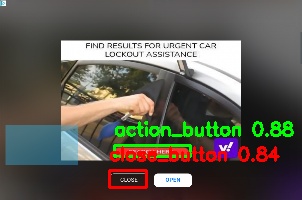 Detected image