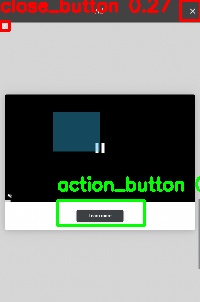 Detected image