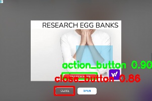 Detected image