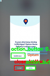 Detected image