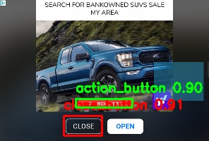 Detected image