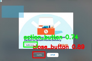 Detected image