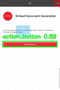 Detected image