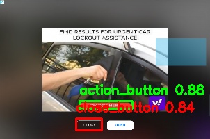 Detected image