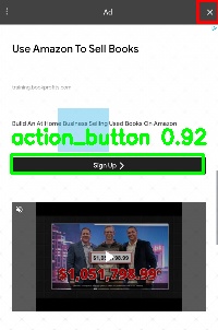 Detected image