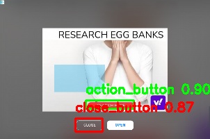 Detected image