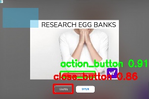 Detected image
