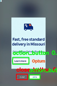 Detected image