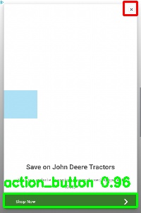 Detected image