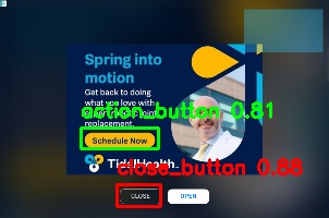 Detected image
