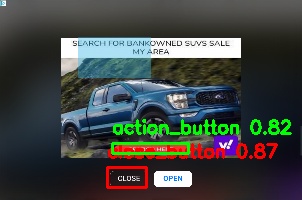 Detected image