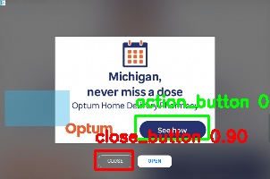 Detected image
