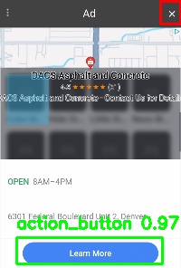 Detected image