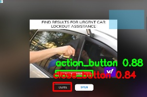 Detected image