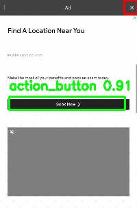 Detected image