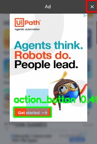 Detected image
