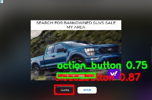 Detected image