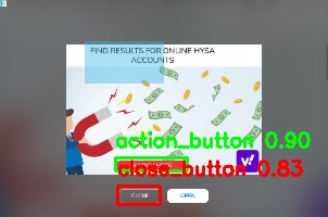 Detected image