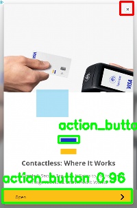 Detected image