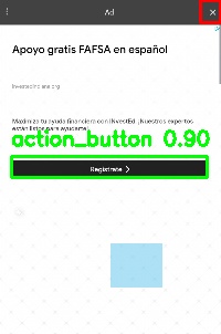 Detected image