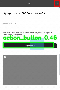 Detected image