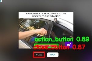 Detected image