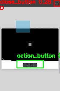 Detected image