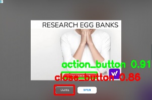 Detected image