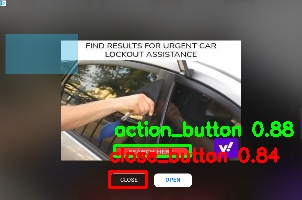 Detected image