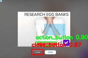 Detected image