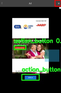 Detected image