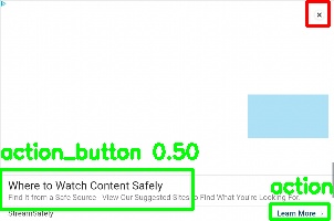 Detected image