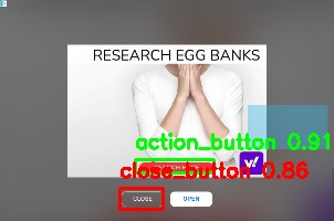 Detected image