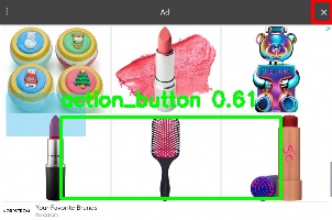Detected image