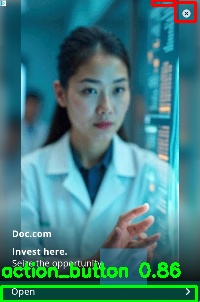 Detected image