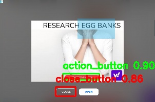 Detected image