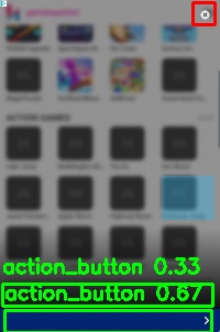 Detected image
