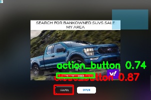 Detected image
