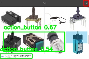 Detected image