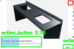 Detected image
