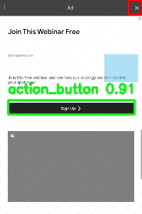 Detected image