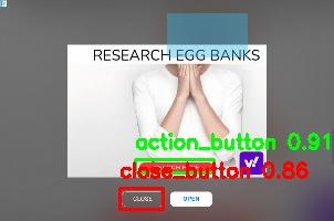 Detected image